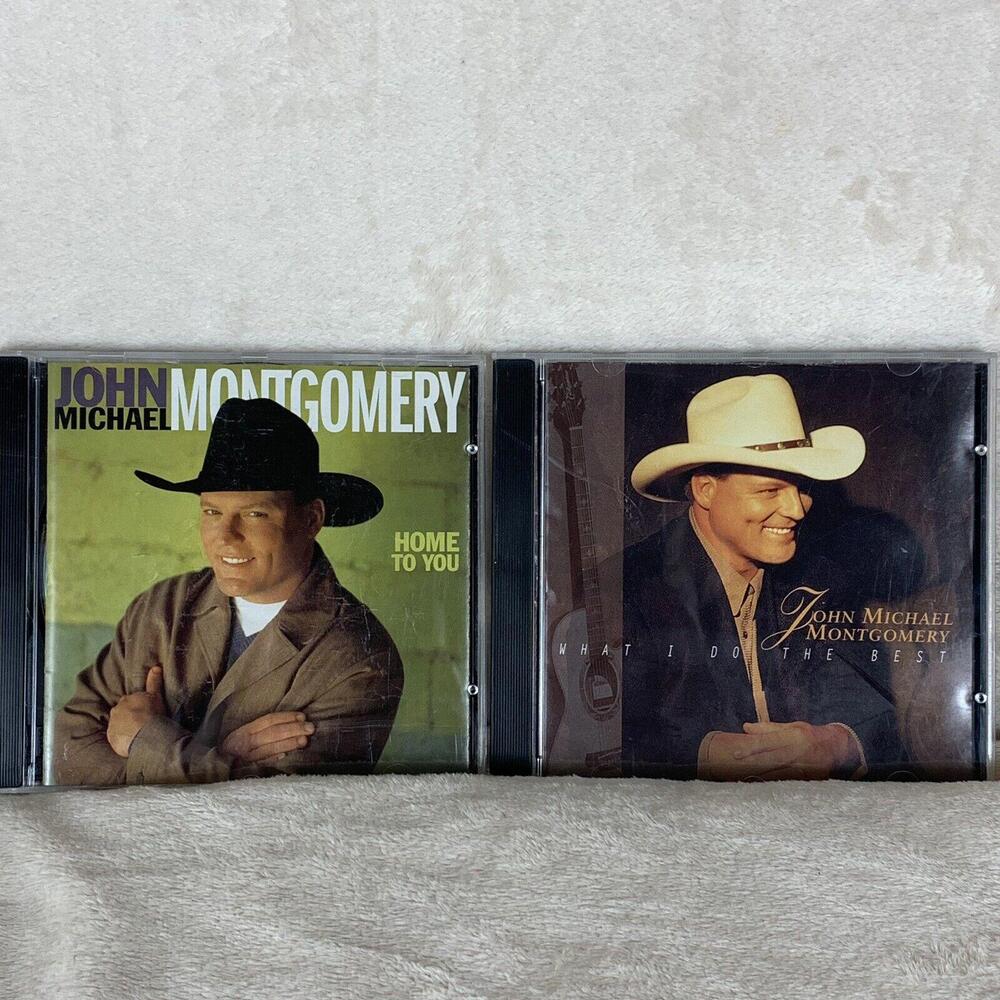John Michael Montgomery Home To You & What I Do The Best Bundle Of 2 CDs